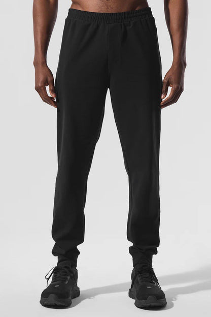 Alo Yoga Men’S Conquer Max Performance Jogger $128 MSRP Black Size Medium