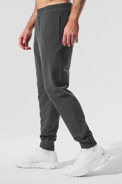 Alo Yoga Men’S Conquer Max Performance Jogger $128 MSRP Anthracite Size Medium