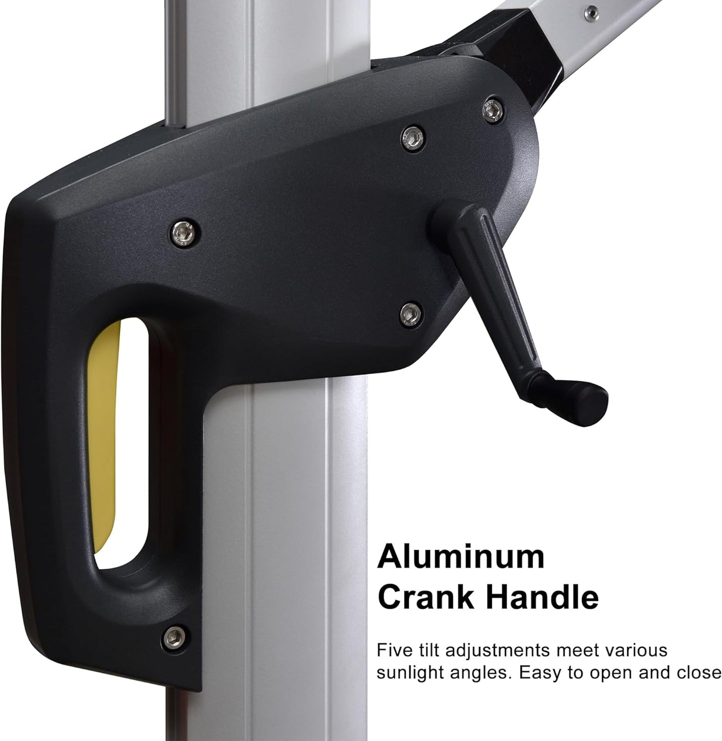 12 Feet Double Top round Deluxe Patio Umbrella Offset Hanging Umbrella Outdoor Market Umbrella Garden Umbrella, Beige