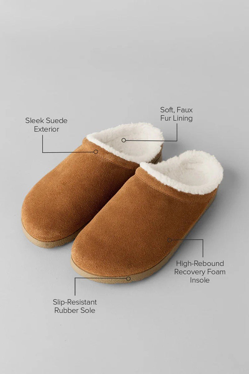 Alo Yoga Sherpa Recovery Slipper $175 MSRP Women’S Size 8 Saddle Tan